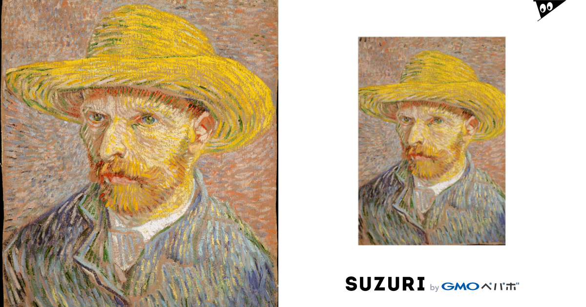新版 ある街にて、麦わら帽子をかぶった男の肖像画 油絵 ※油絵 絵画 