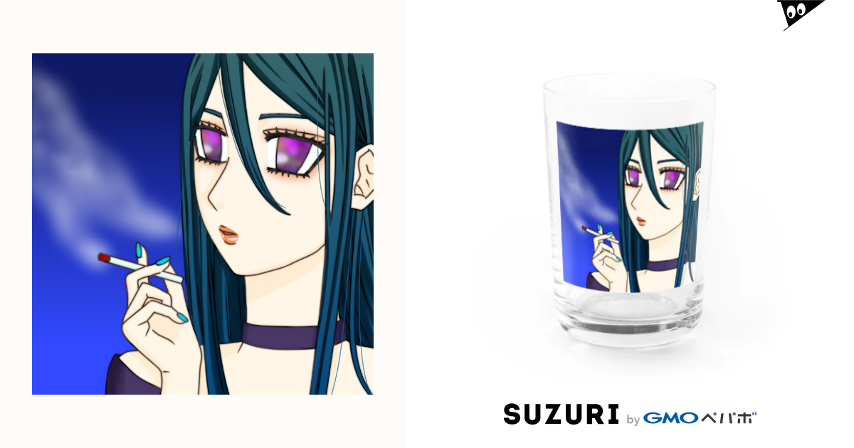 クールタバコ女子 ガールズルーム Amasame のグラス通販 Suzuri スズリ クールタバコ女子 ガールズルーム Amasame のグラス通販 Suzuri スズリ