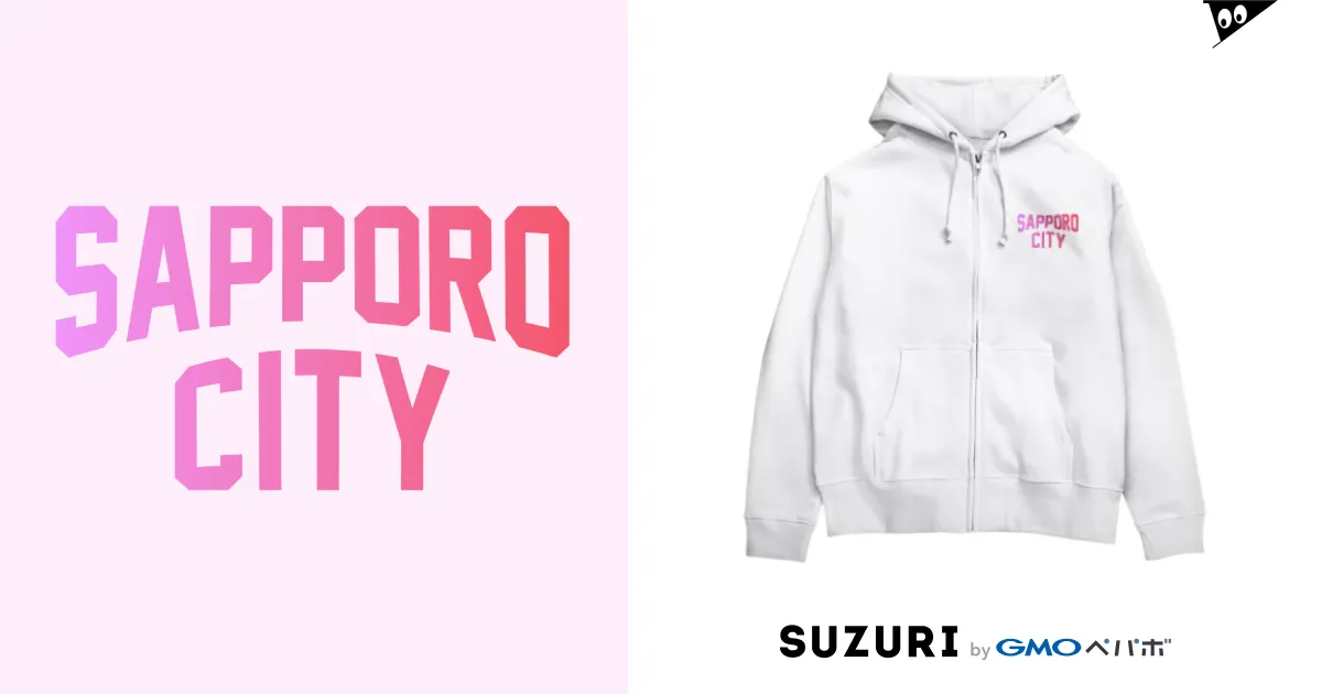 札幌市 SAPPORO CITY / JIMOTOE Wear Local Japan ( jimoto_fash