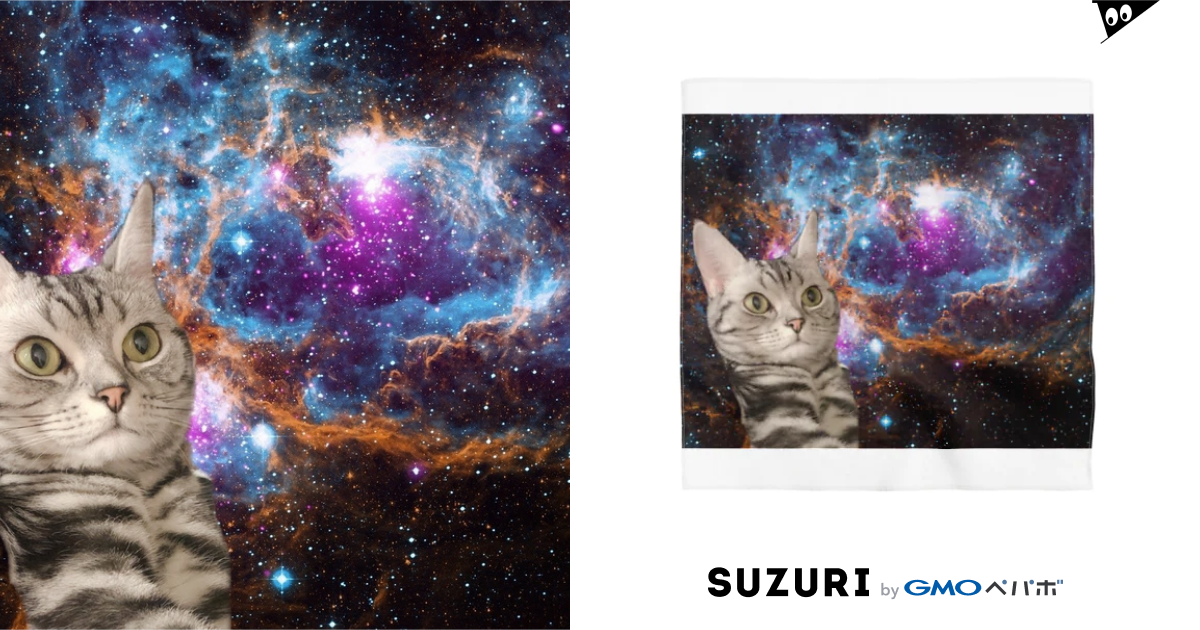 うちの宇宙猫 ちょきぷり Chokitick のバンダナ通販 Suzuri スズリ