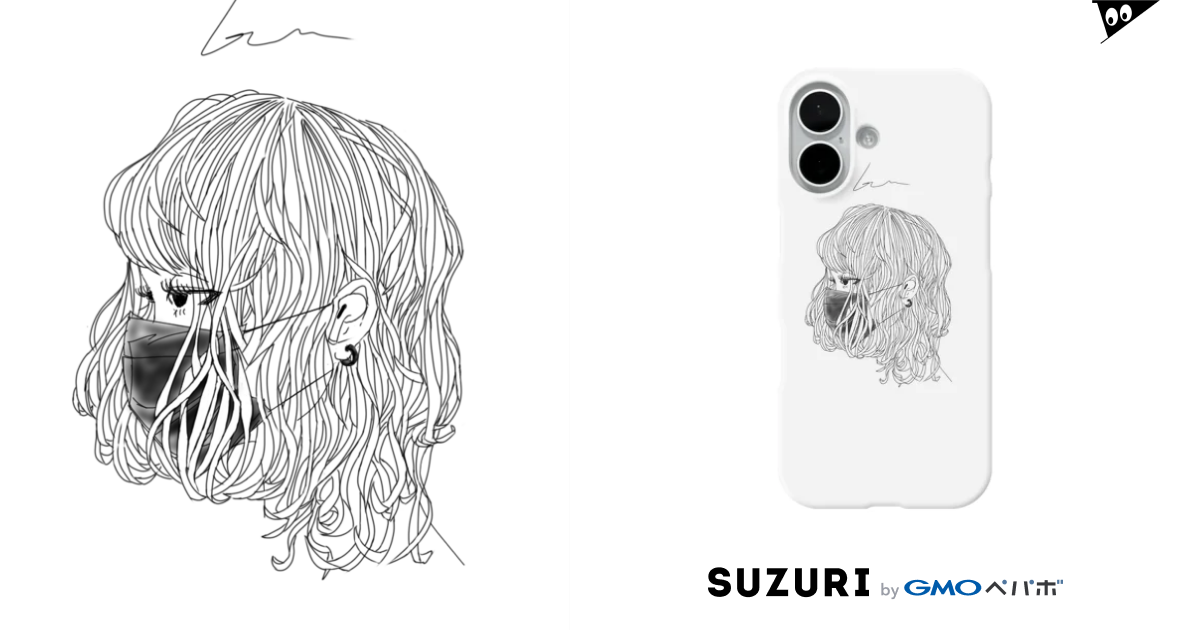 横顔美人 Smartphone Cases Iphone By Mk2 Keito1 Suzuri