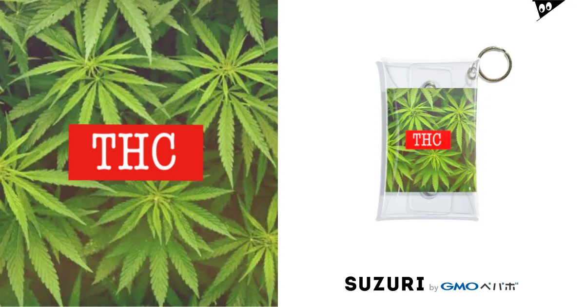 THC CBD 大麻 / マリファナ 大 麻太郎 ( Shintaro0126 )のミニクリアマルチケース通販 ∞ SUZURI（スズリ）