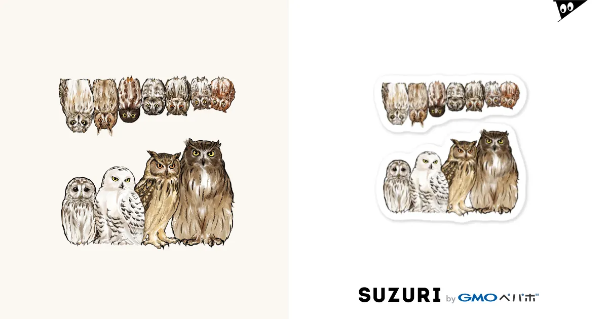 せのじゅんフクロウ / 鵄 〜フクロウまみれ〜 ( fukururu )の