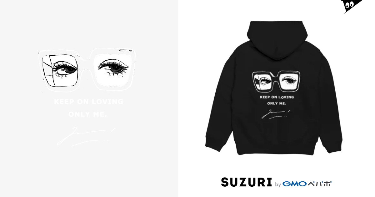 🕶💜 / 仔羊 めえ ( kohitsuji_meee )のパーカー通販 ∞ SUZURI(スズリ)