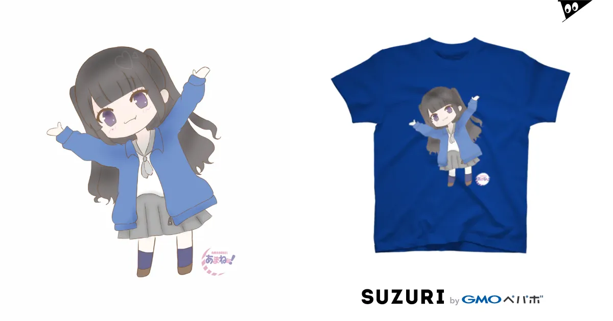進藤あまねの『あまね部！』1周年記念オリジナルTシャツ / 進藤