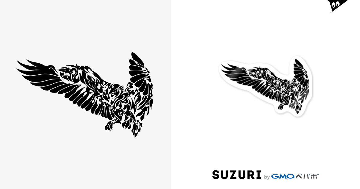 トライバルフクロウ トライバルデザイナーgaiのお店 Kamibukuro18 のステッカー通販 Suzuri スズリ トライバルフクロウ トライバルデザイナーgaiのお店 Kamibukuro18 のステッカー通販 Suzuri スズリ