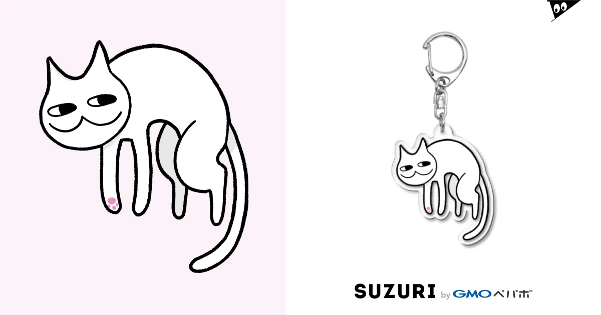 とっくねこ(だらり) / とっくねこSHOP ( TQQ999 )のアクリル