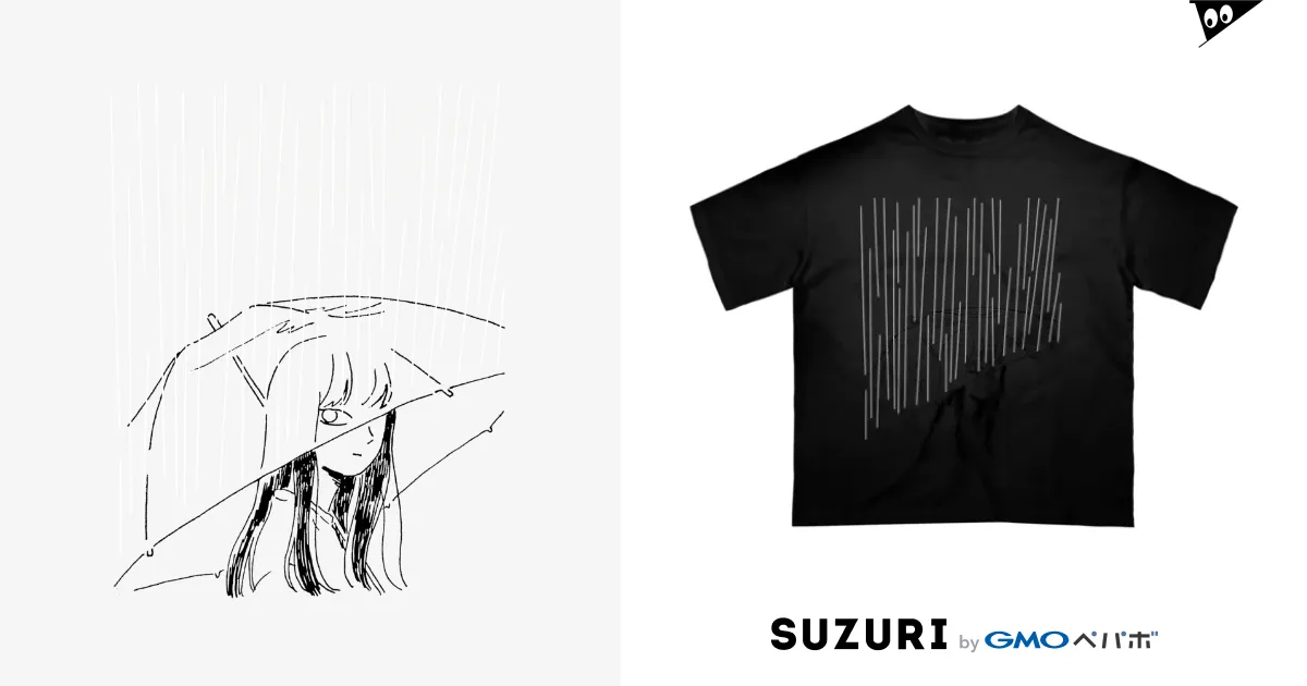 ビニル傘 / unmotokian suzuri支店 ( rurimorita )のオーバー ビニル傘 / unmotokian suzuri支店 ( rurimorita )のオーバー