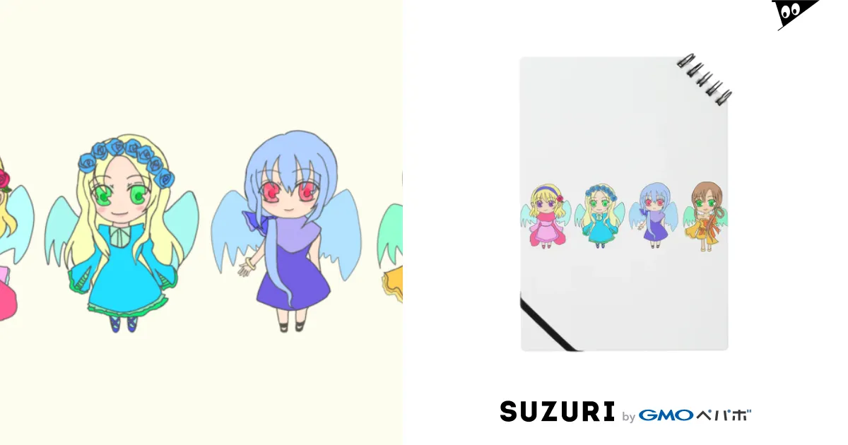 四大天使 / 七夜 久遠 ( 23955562742772 )のノート通販 ∞ SUZURI（スズリ）