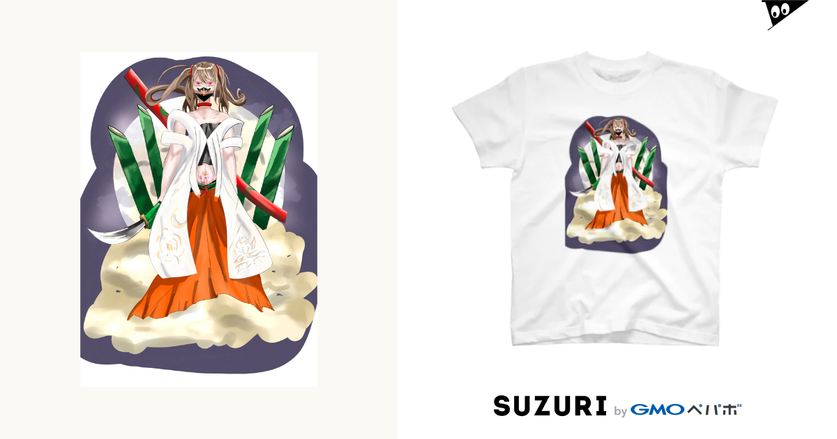 かぐや姫 / fy ( fyda__ )のスタンダードTシャツ通販 ∞ SUZURI（スズリ）