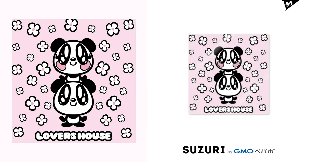 LOVERS HOUSE お花メリーアンドケン ピンク / SUPER LOVERS co