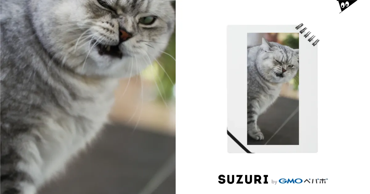 人相の悪い猫 / jpsat313のノート通販 ∞ SUZURI(スズリ) 人相の悪い猫 / jpsat313のノート通販 ∞ SUZURI(スズリ)