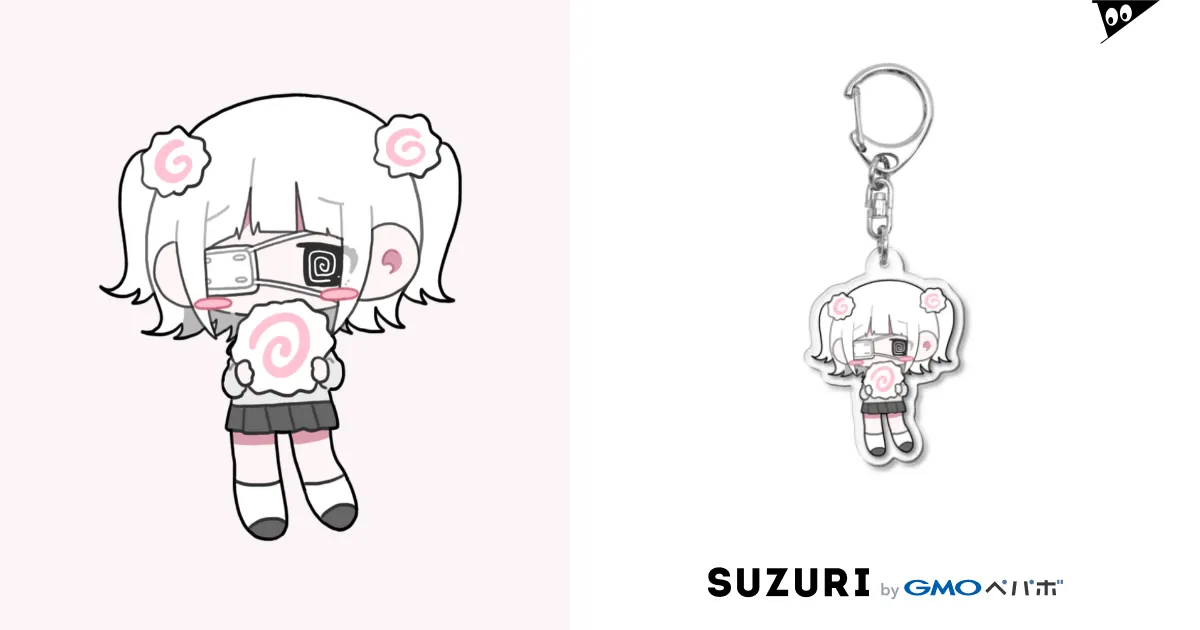 🍥ﾁｬﾝアクキー / めろちゃん ( mero-n )のアクリルキーホルダー