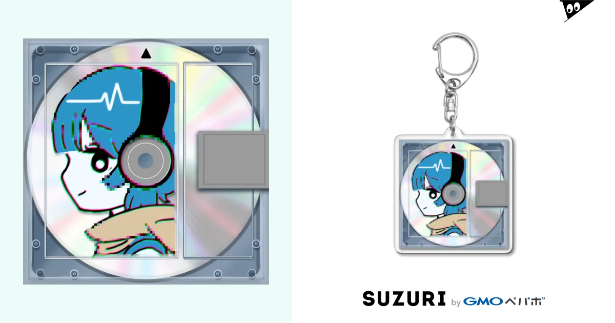 CD風 / 0. ( reeee0a )のアクリルキーホルダー通販 ∞ SUZURI