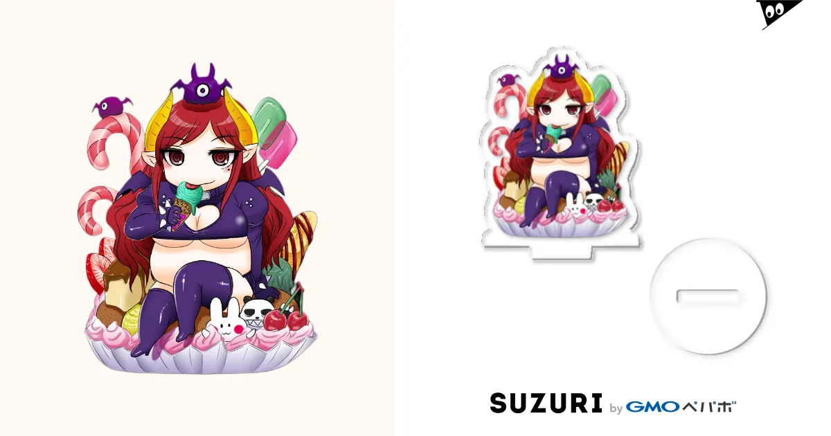 氏賀Y太デザインぽよる Acrylic Stand by 毒々惑々