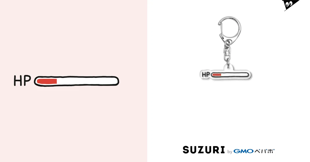HPバー やばい / ぷにおもちSHOP ( yabako_5884 )のアクリル