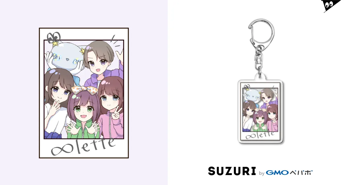 ∞lette3期 チェキ風 / ∞lette OFFICIAL STORE ( 8lette )の ∞lette3期 チェキ風 / ∞lette OFFICIAL STORE ( 8lette )の