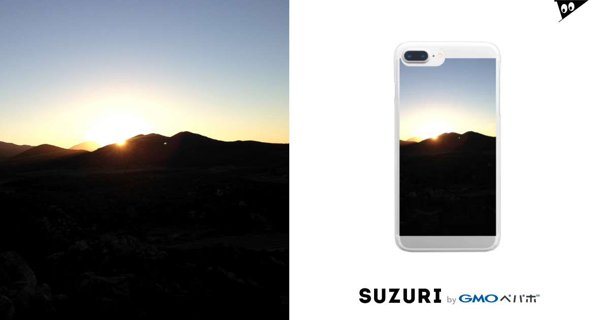 日の出 Meteoricstreamのクリアスマホケース Iphoneケース 通販 Suzuri スズリ