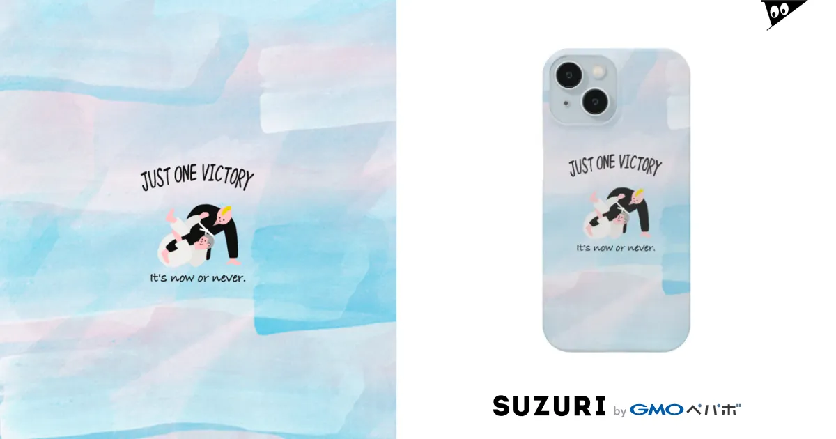  ディープハーフ スマホケース / 柔術イラストレーション ( jiujitsu_illustration )のスマホケース（iPhone）通販 ∞ SUZURI（スズリ）