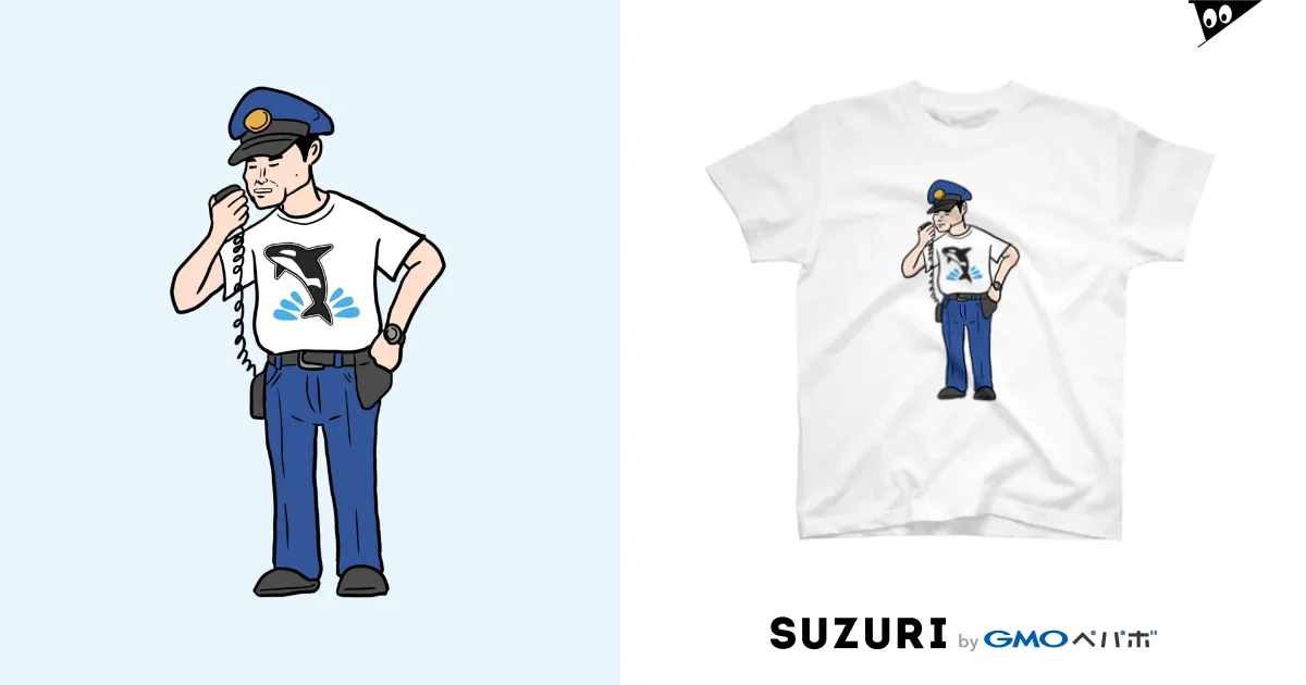 警察限定！こち亀Tシャツ - メルカリ