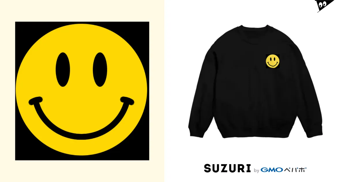 ニコちゃんマーク / tarokun5のスウェット通販 ∞ SUZURI(スズリ) ニコちゃんマーク / tarokun5のスウェット通販 ∞ SUZURI(スズリ)