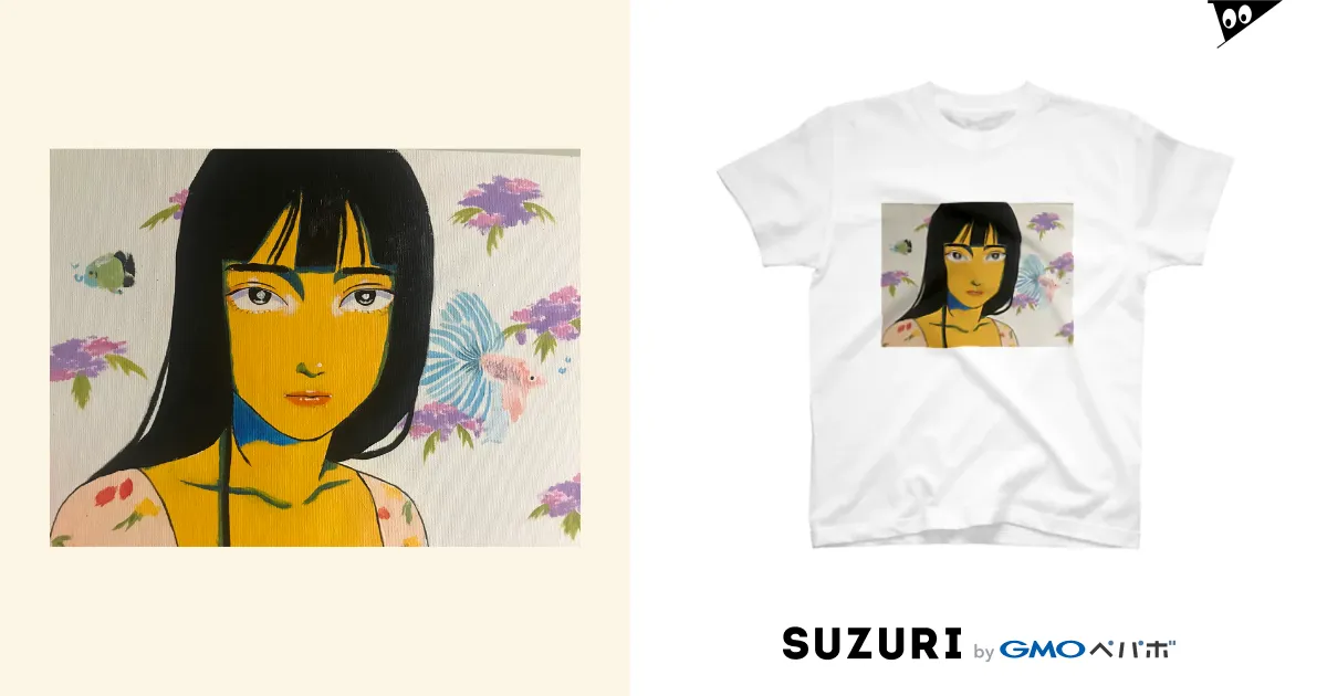 黄色人種 / 🥯めろんぱん🥨 ( IE9OLGSJEpv3wQA )のスタンダードTシャツ通販 ∞ SUZURI（スズリ）