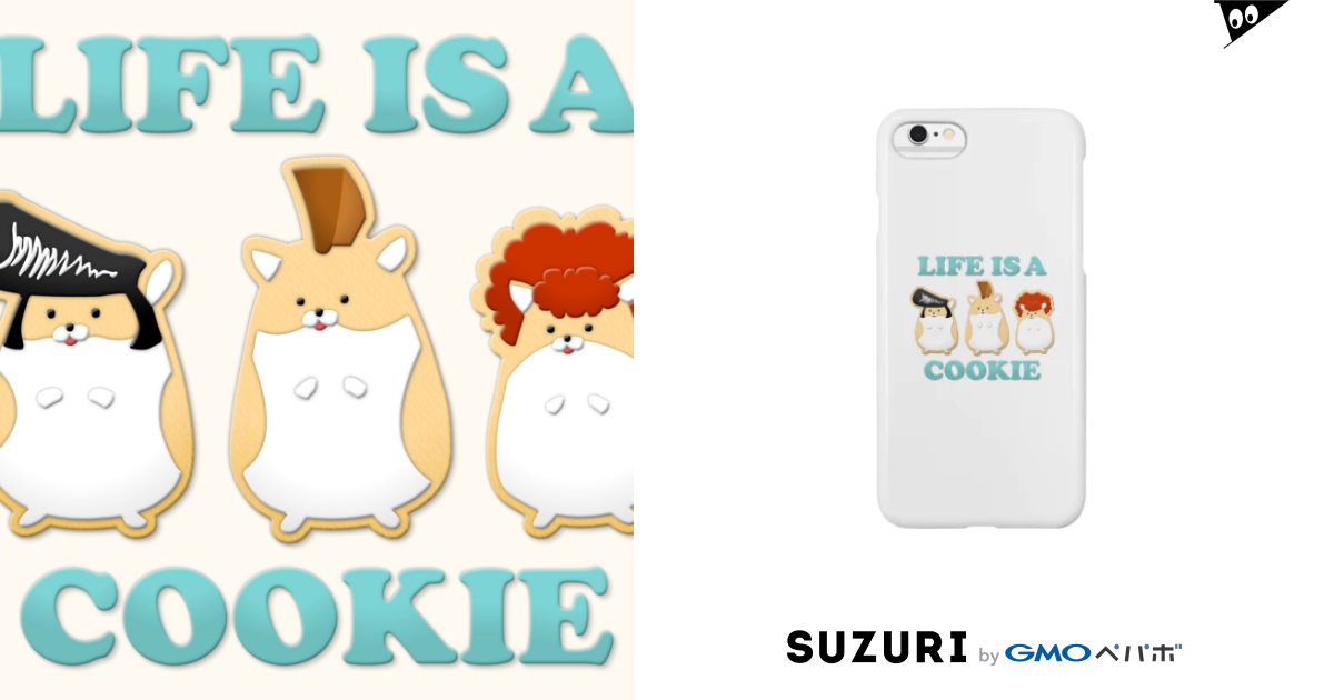 クッキーハムスター Piso Store On Suzuri Pisostudio のスマホケース Iphoneケース 通販 Suzuri スズリ