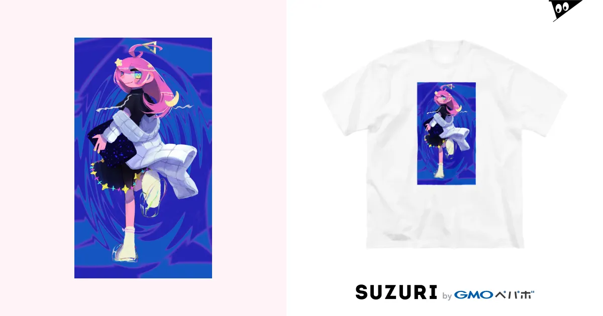 布団ちゃん / ND ( nndd2017 )のビッグシルエットTシャツ通販 ∞ SUZURI（スズリ）